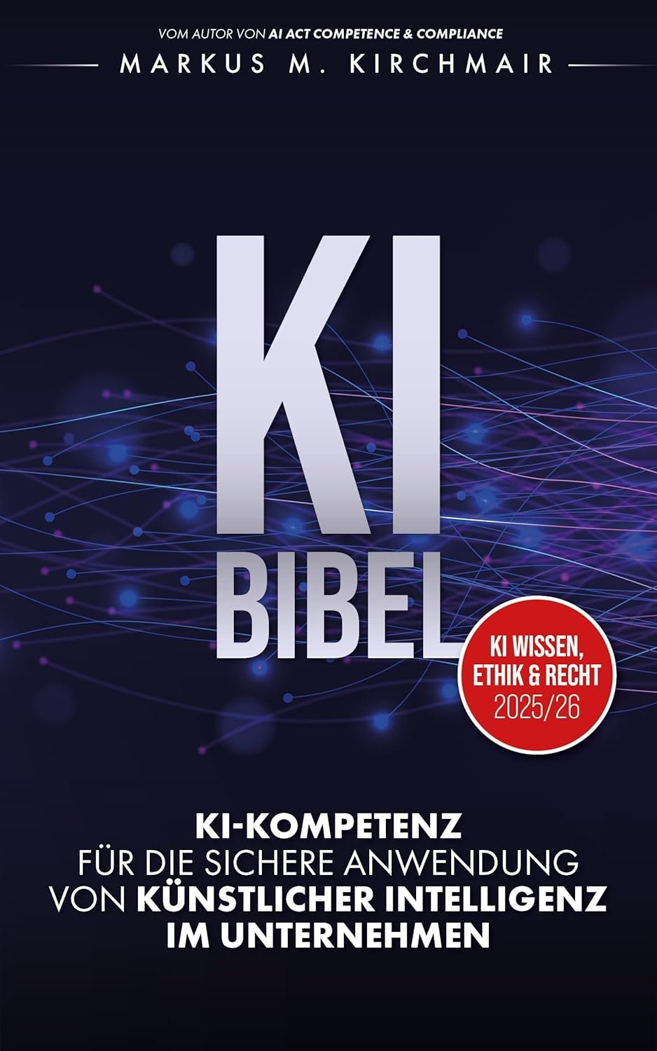 KI BIBEL Buchcover – Strategische KI-Kompetenz im Unternehmen